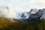 Sun Breaking Through in Yosemite Valley Sun Breaking Through in Yosemite Valley