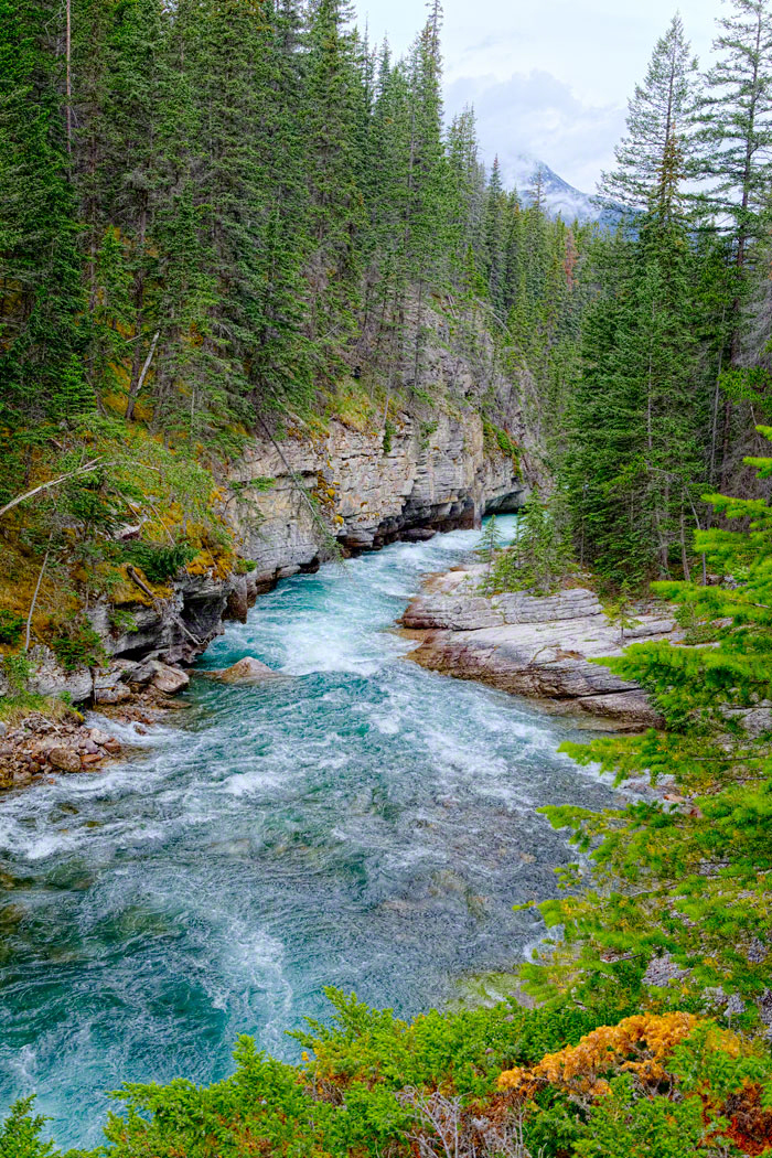 Maligne River, Jasper National Park, Canada