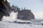 Wave at Cape Disappointment Lighthouse Wave at Cape Disappointment Lighthouse