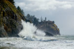 Wave at Cape Disappointment Lighthouse Wave at Cape Disappointment Lighthouse