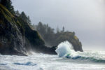 Wave at Cape Disappointment Lighthouse Wave at Cape Disappointment Lighthouse