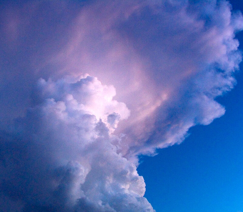 Evening Thunderstorm, Texas