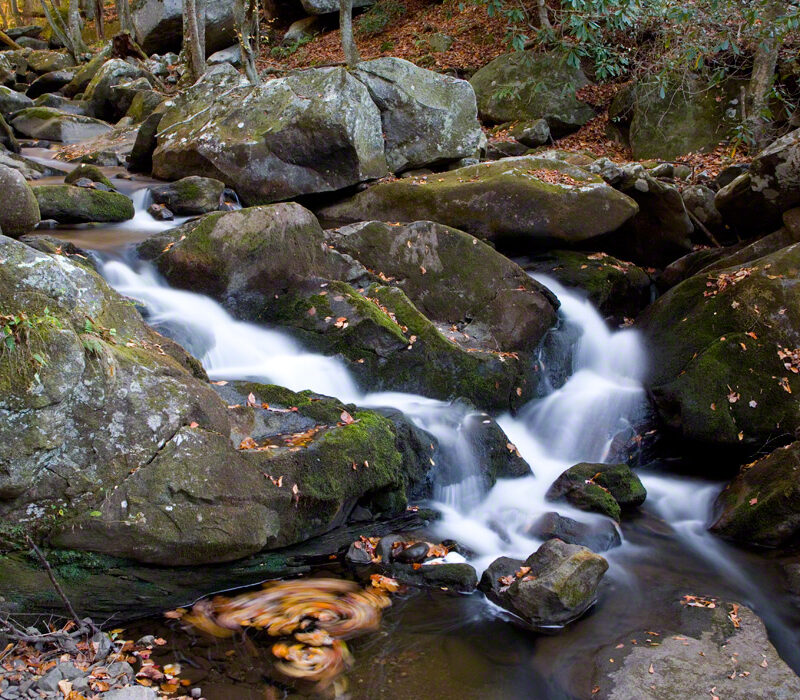 Falls on Lynn Camp Prong, Little River