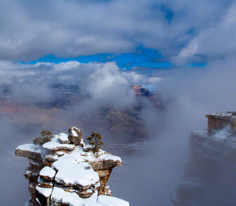 Grand Canyon and Snow