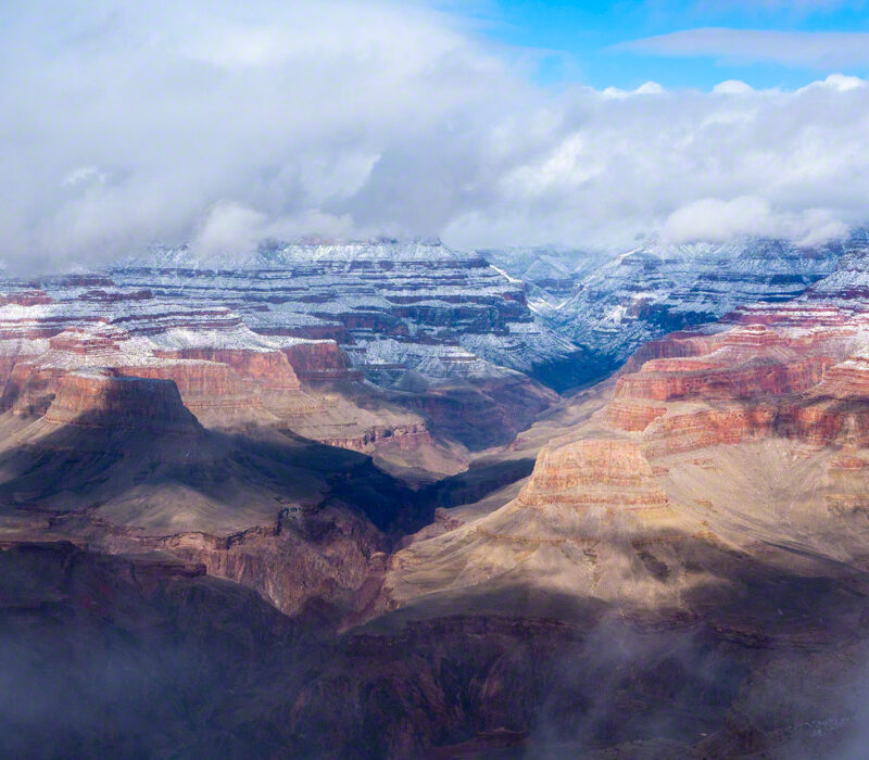 Grand Canyon and Snow