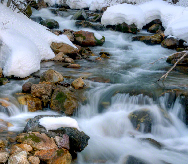 Winter at Big Cottonwood Creek