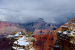 Snowstorm in the Grand Canyon