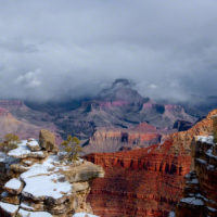 Grand Canyon and Snow