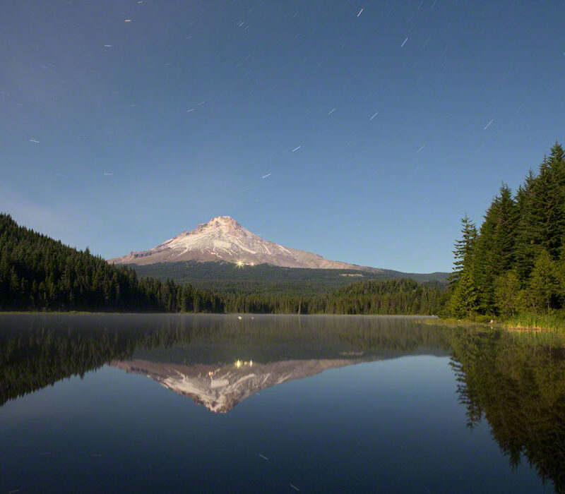 Mount Hood by Moonlight