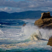 Waves at Cape Kiwanda