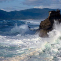 Crashing Waves at Cape Kiwanda