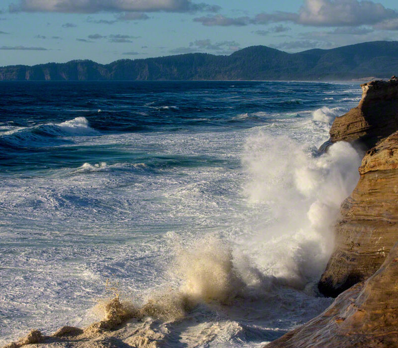 Crashing Waves at Cape Kiwanda