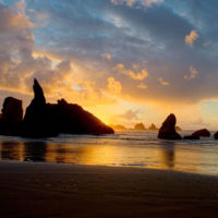 Crashing Waves at Cape Kiwanda