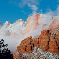 Snow in Zion