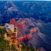 South Rim, Grand Canyon, at Sunset