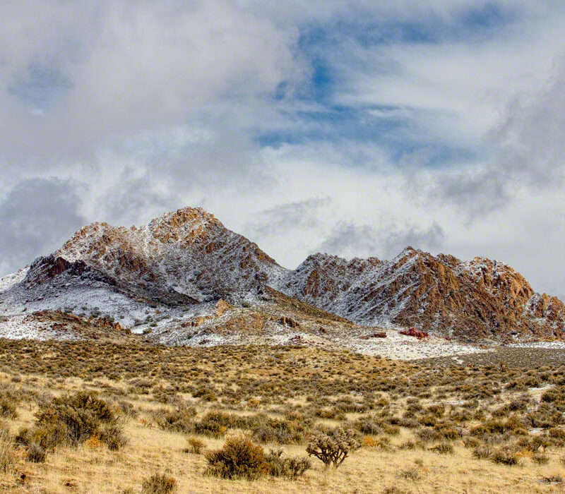 Clearing Snowstorm in Nevada