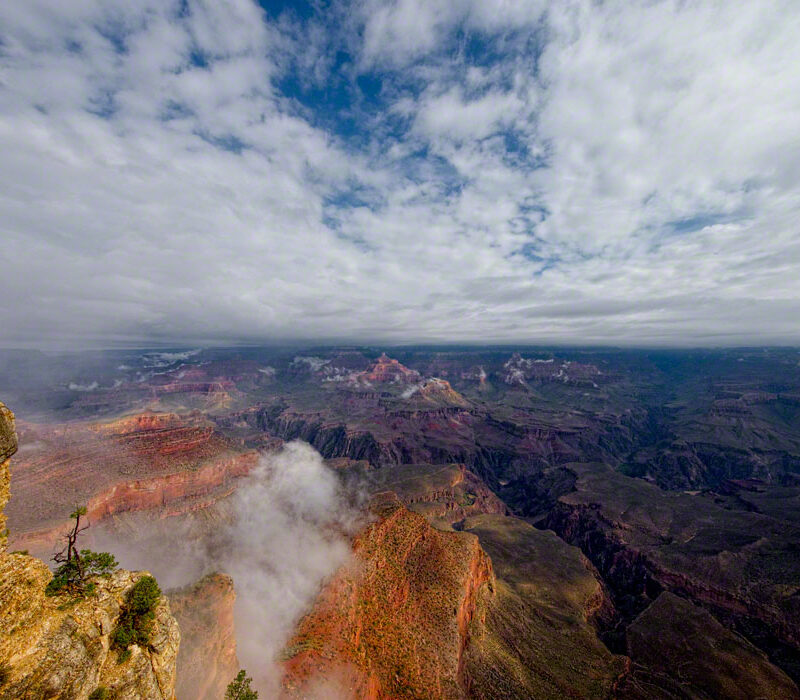 Morning Clouds at the Grand Canyon