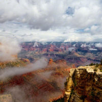 Morning Clouds at the Grand Canyon