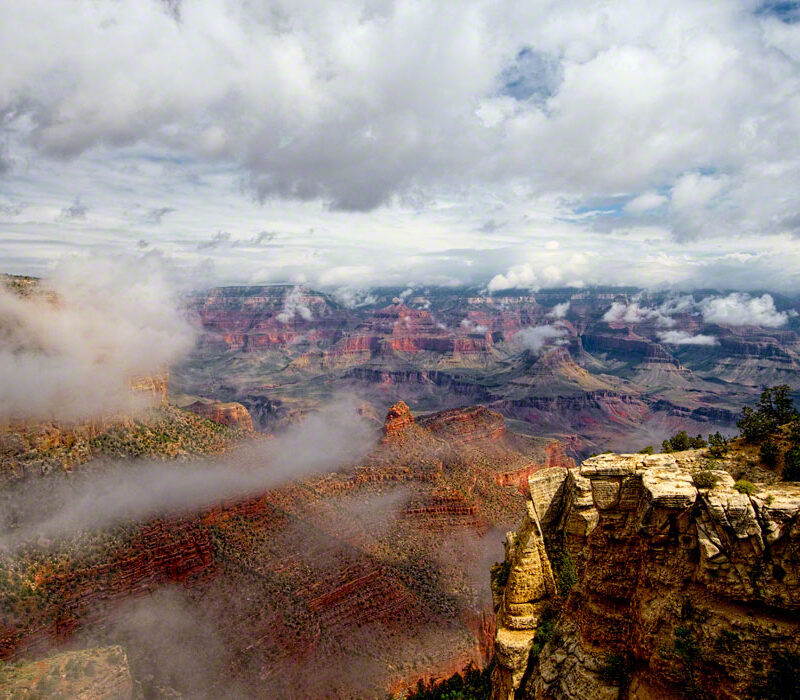 Morning Clouds at the Grand Canyon