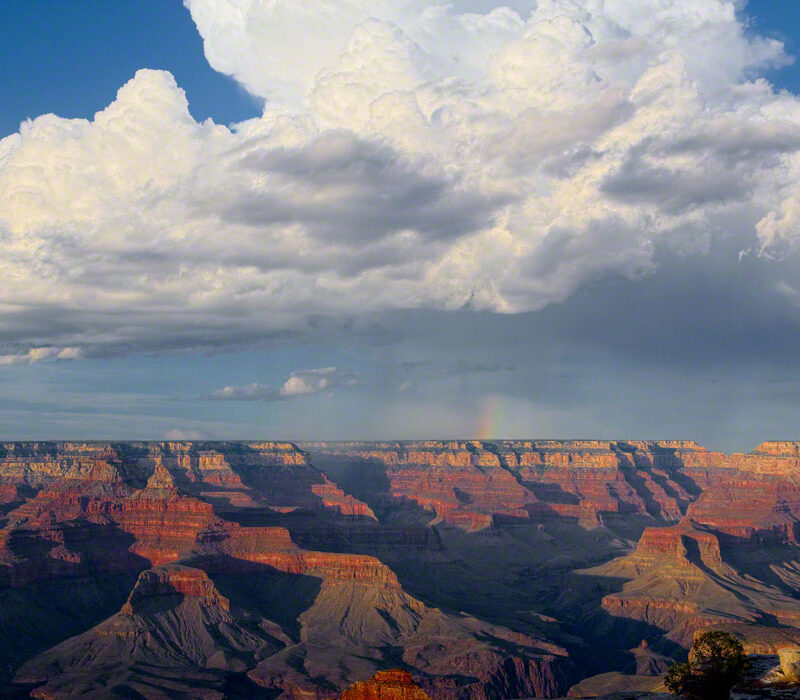 Rainbow at the Grand Canyon