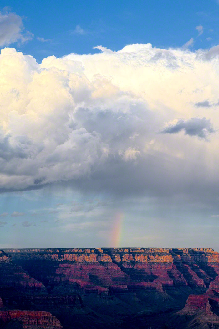 Rainbow at the Grand Canyon