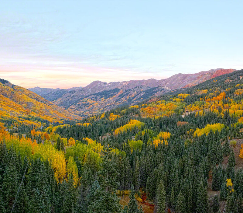 After Sunset, Red Mountain Pass, Colorado