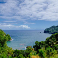 Sailing at Dominica