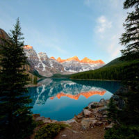 Maligne River, Jasper National Park, Canada