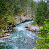 Maligne River, Jasper National Park, Canada