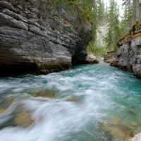 Maligne River, Jasper National Park, Canada