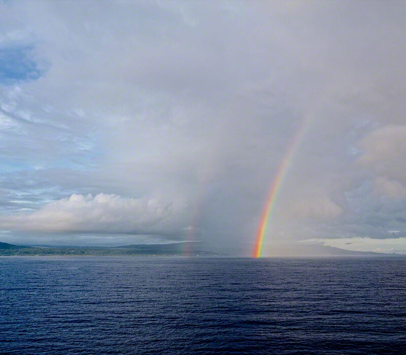 Rainbow at Falmouth, Jamaica