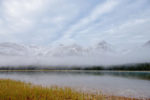 Morning Mist on Waterfowl Lake, Banff Natl Park, Canada