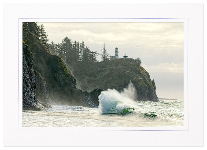 Wave at Cape Disappointment Lighthouse