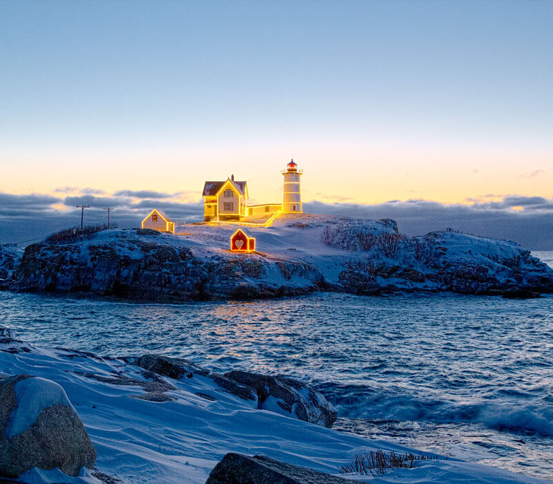 Nubble Lighthouse Before Sunrise