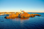 Sunrise on the Nubble Lighthouse Sunrise on the Nubble Lighthouse