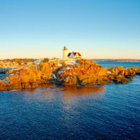 Sunrise on the Nubble Lighthouse