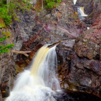 Manido Falls, Porcupine Mountain Wilderness State Park, Michigan