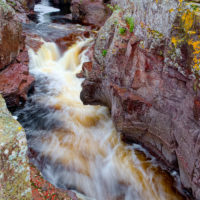 Falls on the Cascade River, Cascade River State Park, Minnesota