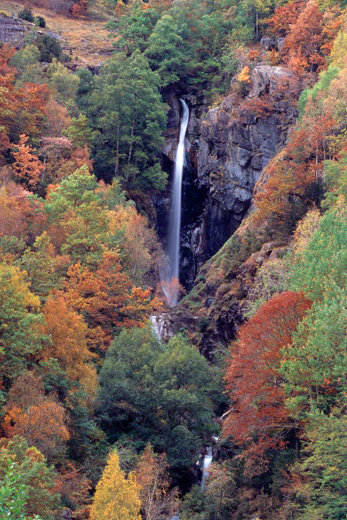 Waterfall near Gavarnie, France