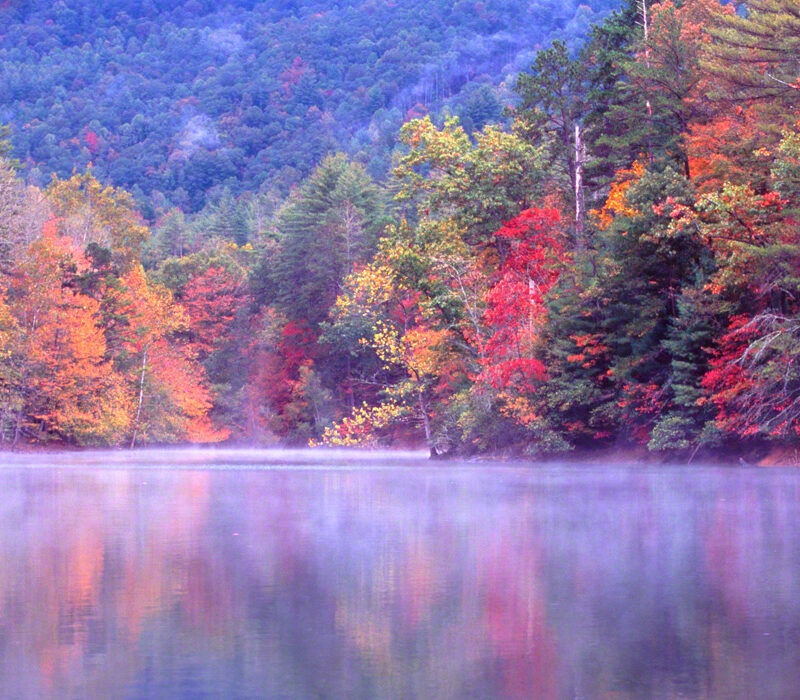 Fall Colors on Lake Santeetlah