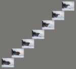 Cape Disappointment Wave Polyptych (7663 – stacked) Cape Disappointment Wave Polyptych (7663)